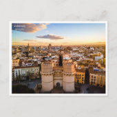 ヴィンテージトラベルバレンシアスペインレトロ ポストカード (正面)