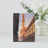 ヴィンテージトラベルパラッツォヴェッキオフィレンツェイタリア ポストカード (スタンド正面)