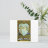 ヴィンテージトラベルパリフランスオリエント表現 ポストカード (スタンド正面)