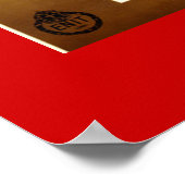 ヴィンテージトラベルフィレンツェイタリアプリント ポスター (角)