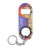 ヴィンテージトラベルフィレンツェItaly Church Duomo キーホルダー栓抜き (正面)