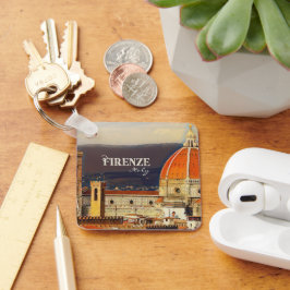 ヴィンテージトラベルフィレンツェItaly Church Duomo キーホルダー