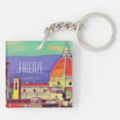 ヴィンテージトラベルフィレンツェItaly Church Duomo キーホルダー (裏面)