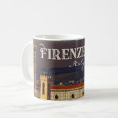 ヴィンテージトラベルフィレンツェItaly Church Duomo コーヒーマグカップ (正面左)