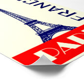 ヴィンテージトラベルフランス ポスター (角)