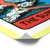 ヴィンテージトラベルフロリダFL州 ポスター (角)