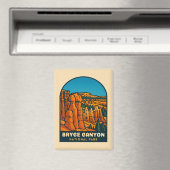 ヴィンテージトラベルブライスキャニオン国立公園レトロ マグネット (インサイチュ (食洗機))