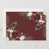 ヴィンテージトラベルブライダルシャワーラブアンアドベンチャー 招待状 (裏面)