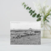 ヴィンテージトラベルブラック&ホワイト写真 ポストカード (スタンド正面)