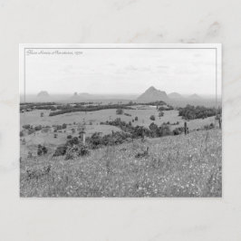 ヴィンテージトラベルブラック&ホワイト写真 ポストカード