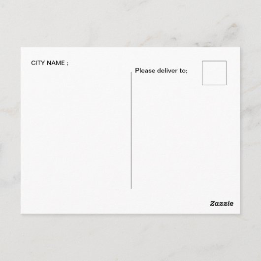 ヴィンテージトラベルヘフィー中国中国のバケーション ポストカード (裏面)