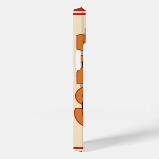 ヴィンテージトラベルホップスホテルローマ,カディス,スペイン Case-Mate iPhoneケース (裏面 / 右)