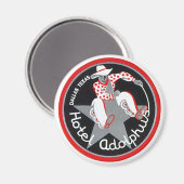 ヴィンテージトラベルホテルアドルファスinダラス，テキサス州 マグネット (正面/裏面)