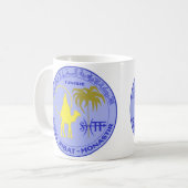 ヴィンテージトラベルホテルリヴァットinモナスティール，チュニジア コーヒーマグカップ (正面左)