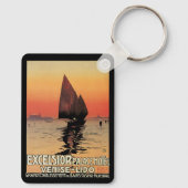 ヴィンテージトラベルボーツアットエクセルシオールパレスヴェニス キーホルダー (裏面)