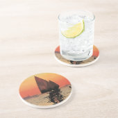 ヴィンテージトラベルボーツアットエクセルシオールパレスヴェニス コースター (側面)