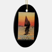 ヴィンテージトラベルボーツアットエクセルシオールパレスヴェニス セラミックオーナメント (右)