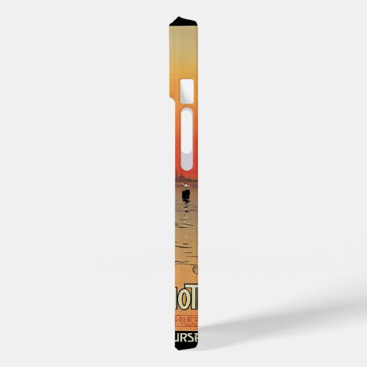 ヴィンテージトラベルボーツアットエクセルシオールパレスヴェニス Case-Mate iPhoneケース (裏面 / 左)