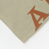 ヴィンテージトラベルポスターアリゾナブランケット フリースブランケット (角)