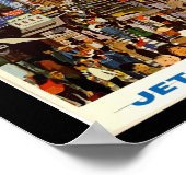 ヴィンテージトラベルポスターホンコン通り ポスター (角)