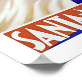 ヴィンテージトラベルポスターsanta margherita ligure ポスター (角)