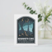 ヴィンテージトラベルマンモスケーブナショナルパークケンタッキー ポストカード (スタンド正面)