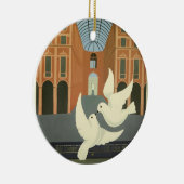 ヴィンテージトラベルミラノオリエ表現ント セラミックオーナメント (右)