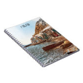 ヴィンテージトラベルミロスギリシャ ノートブック (右側)