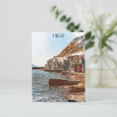 ヴィンテージトラベルミロスギリシャ ポストカード (スタンド正面)