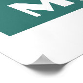 ヴィンテージトラベルメキシコスーベリープラヤデルカルメン ポスター (角)