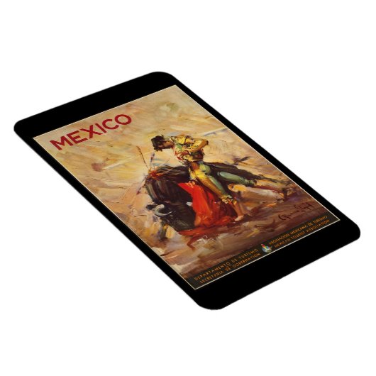 ヴィンテージトラベルメキシコブルファイティングマタドール マグネット (右側)