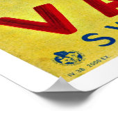 ヴィンテージトラベルヴァレスイスファームハウス ポスター (角)