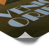 ヴィンテージトラベルヴェネツィアオリエント表現ポスター ポスター (角)