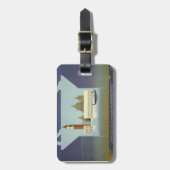 ヴィンテージトラベルヴェネツィアオリエ表現ント ラゲッジタグ (正面縦)