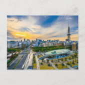 ヴィンテージトラベル名古屋市の城 ポストカード (正面)