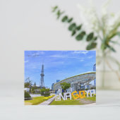 ヴィンテージトラベル名古屋市の城 ポストカード (スタンド正面)