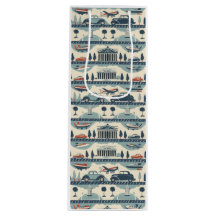 ヴィンテージトラベル抱き枕