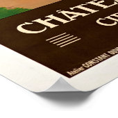 ヴィンテージトラベル – シャトーデサミュールフランス ポスター (角)