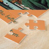 ヴィンテージトラベル、タマルパイスマウンテンまたは山タム ジグソーパズル (側面)