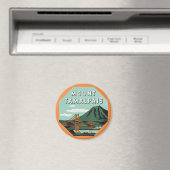 ヴィンテージトラベル、タマルパイスマウンテンまたは山タム マグネット (インサイチュ (食洗機))