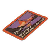 ヴィンテージトラベル、マターホルンマウンテンインスイス マグネット (左側)