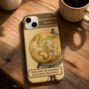 ヴィンテージトラベル 励ましと個性 Case-Mate iPhone 14 PLUSケース