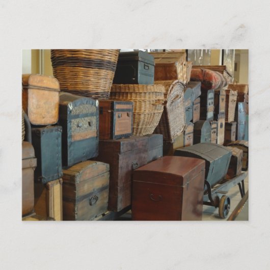 ヴィンテージトランクス&スイーツワールドトラベラー ポストカード (正面)