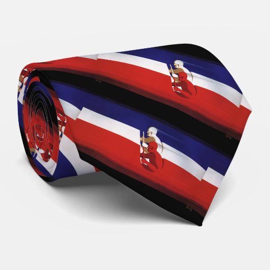 ヴィンテージトランスポート、愛国レーサーのレースカー ネクタイ (ロール)