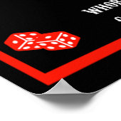 ヴィンテージトランプのポーカーナイトポスター ポスター (角)