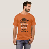 ヴィンテージトランプのポーカー選手 Tシャツ (正面フル)