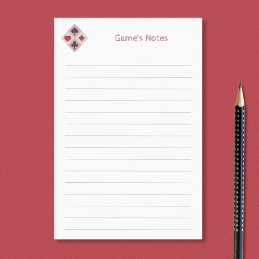 ヴィンテージトランプの色 ポストイット