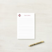 ヴィンテージトランプの色 ポストイット (デスク上)