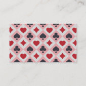 ヴィンテージトランプカラー名刺 名刺 (裏面)