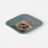 ヴィンテージトランプ2024ロックカムバックツアー ペーパープレート (傾斜あり)